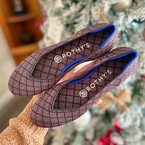 Rothy’s Charcoal Tweed Flats